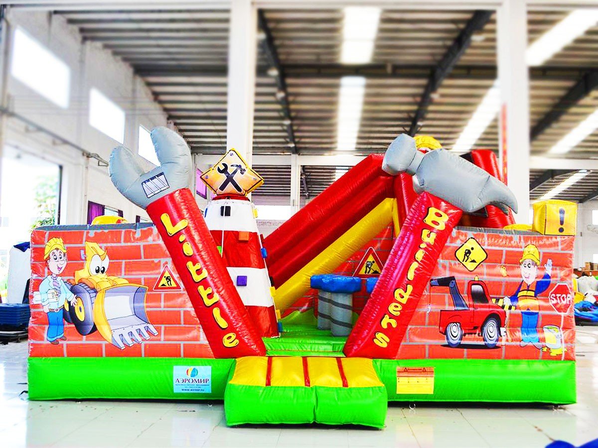 Inflatable trampolines for business and home with delivery