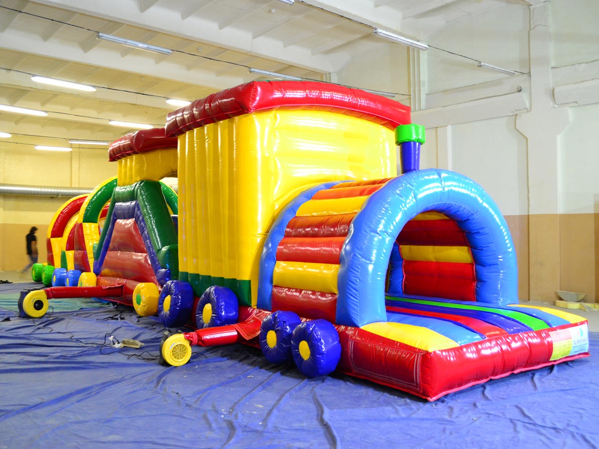 Inflatable obstacle course available